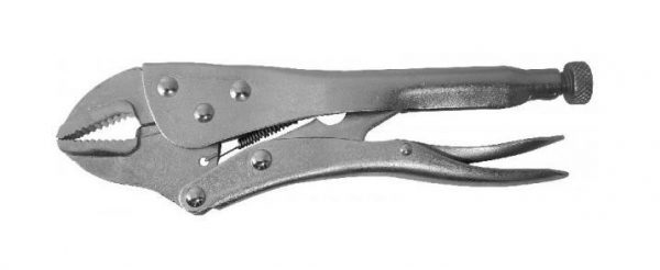 Pinza morza 7" mordaza curva