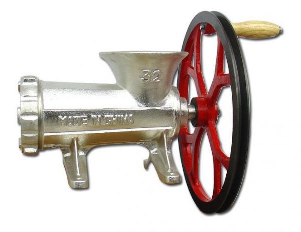 Picadora de carne 32 c/polea