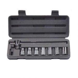 Dados de encastre de 1/2" de 10mm a 19mm juego de 9 piezas STB1014