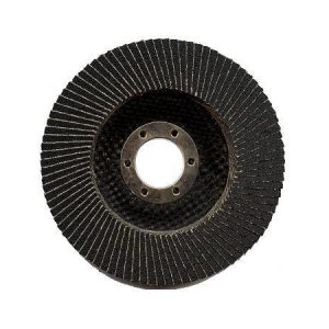 Disco flap de 115mm Grano 80 de Zirconia para Acero inoxidable, aluminio y metales ferrosos y no ferrosos