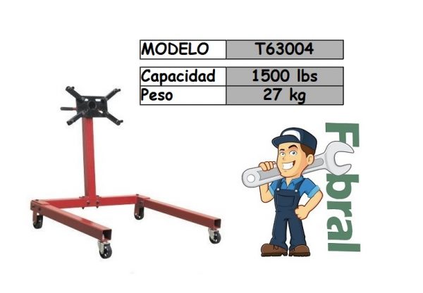 Soporte para motores 1500Lbs.