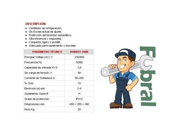 Soldadura electrica 200 AMP - Imagen 2