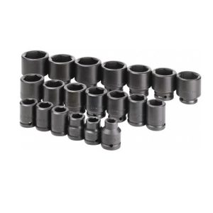 Dados de Impacto en juego de 20 piezas Encastre de 3/4" de 17mm a 35mm