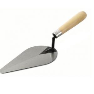 Cuchara albañil 9" mgo madera