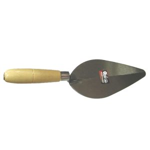 Cuchara albañil de 5" con mango de madera