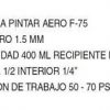 Pistola pintar aerografo F-75 - Imagen 2