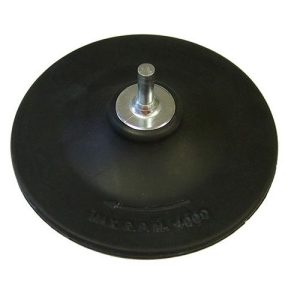 Disco de goma y accesorio para taladro