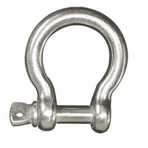 Grillete de 8mm (5/16") Galvanizado