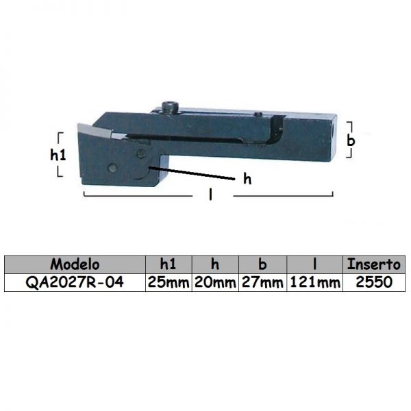 Porta inserto QA2027R-04 - Imagen 2
