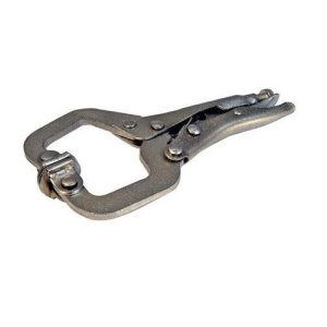 Pinza morsa para chapa de 11" tipo "C" con un solo punto redondo
