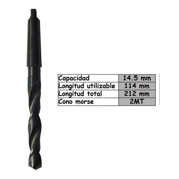 Mecha conica de 14.5mm de Alta velocidad