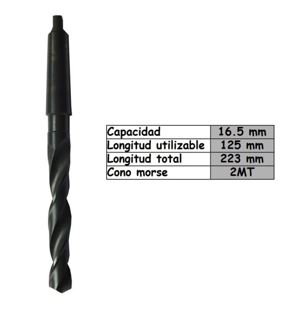 Mecha conica de 16.5mm de Alta velocidad
