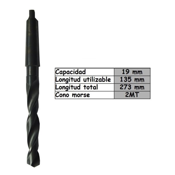 Mecha conica de 19mm de Alta velocidad