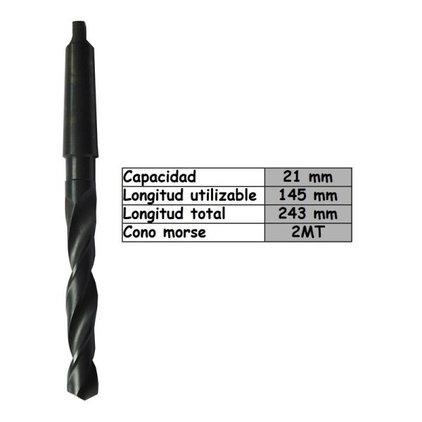 Mecha conica de 21mm de Alta velocidad