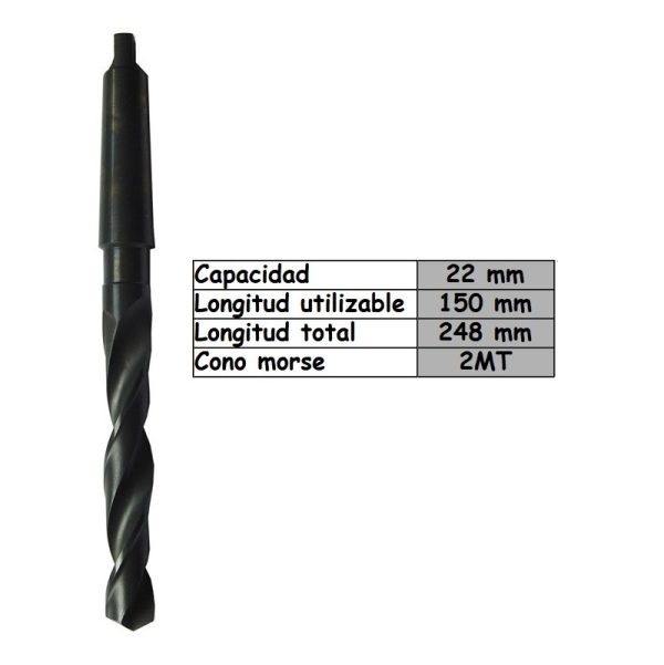 Mecha conica de 22mm de Alta velocidad