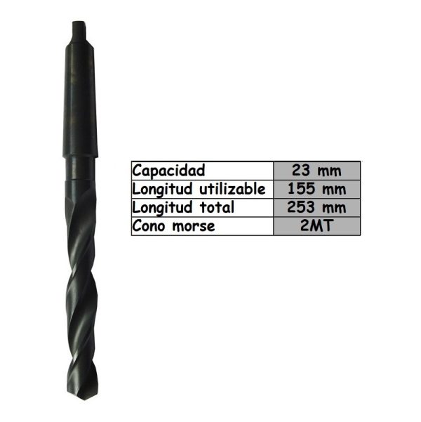 Mecha conica de 23mm de Alta velocidad