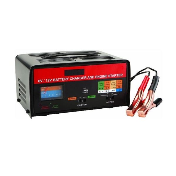 Cargador de batería de 6-12volt Con Arrancador