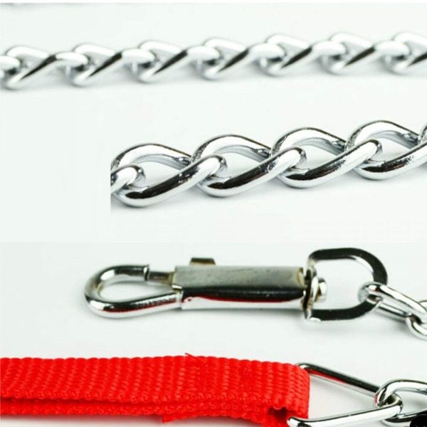 Correa para perro de paseo cromada de 4.0mm - Imagen 3