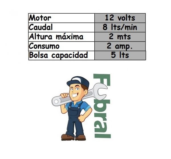Ducha 12 volt para camping - Imagen 2