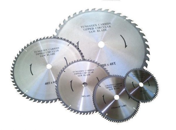 disco con widia para madera