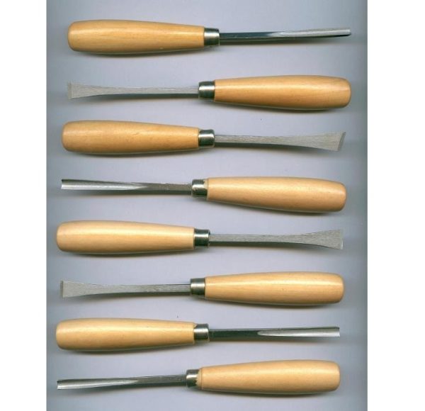 Gubias para madera de 6" juego de 8 piezas - Imagen 2