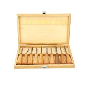 Gubias para madera de 6" juego de 10 piezas