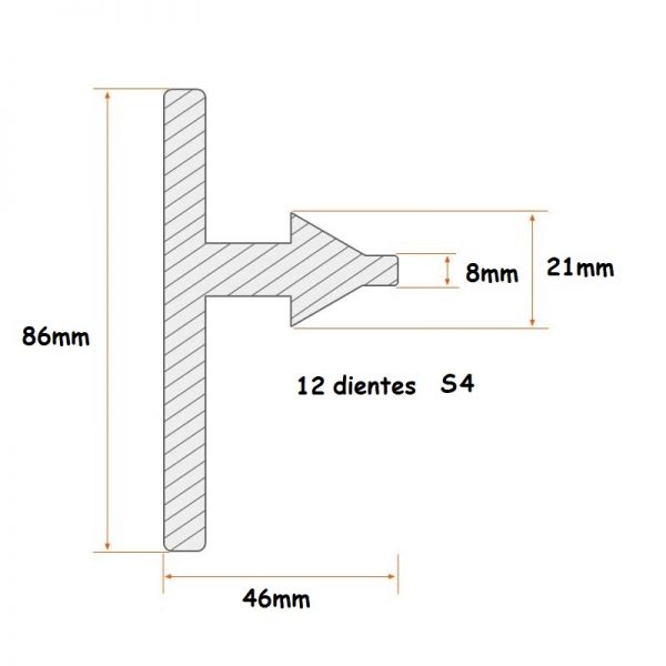 Llave para Mandril de 20mm S5 - Imagen 2