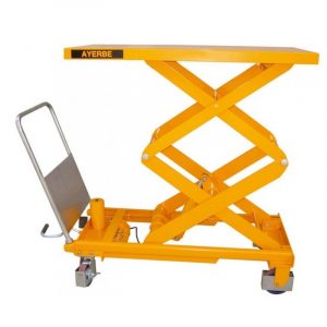 Mesa hidráulica de 350Kg ( 51cts x 91cts x 132h )