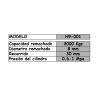 Remachadora de cintas de freno H9-001 NEUMATICA - Imagen 2