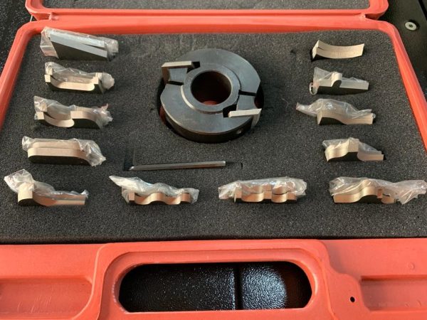 Cabezal para Trompo con eje de 1/2" con 13 molduras - Imagen 2