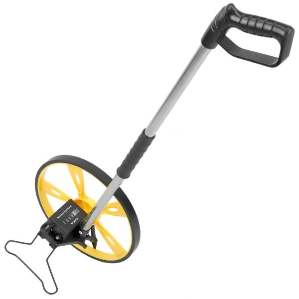 Medidor distancia con rueda Odómetro de 318mm x 23mm Mango Abs