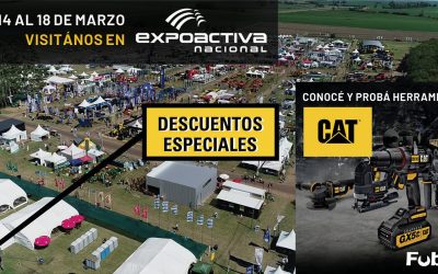 Herramientas eléctricas CAT en la Expoactiva 2023