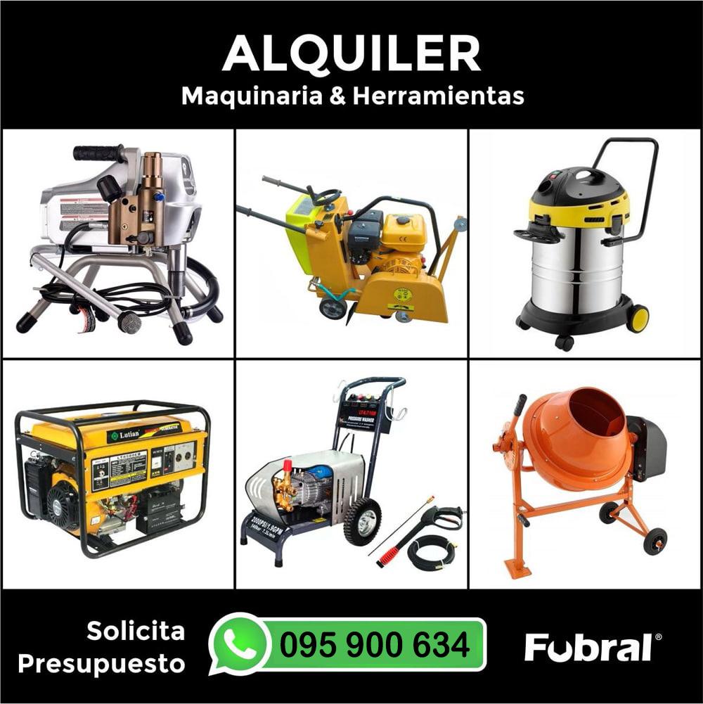 alquiler de máquinas y herramientas